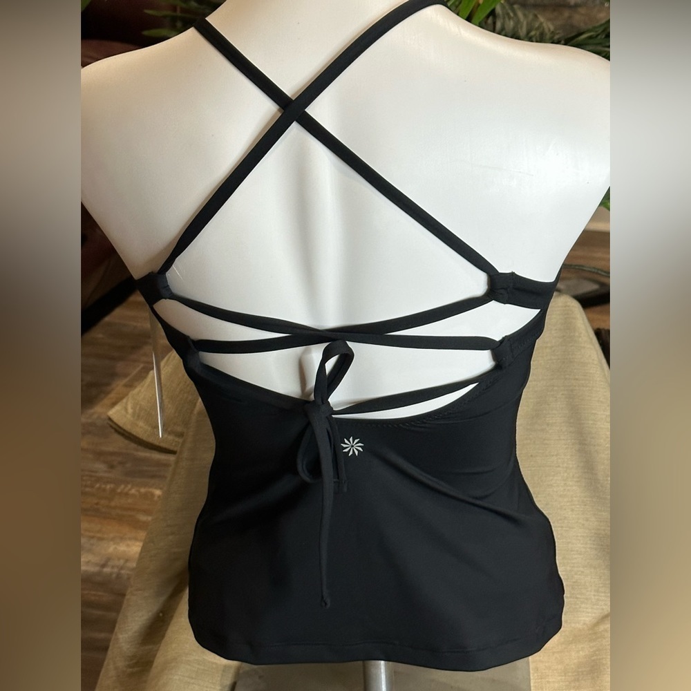 Nwt Athleta Triangle Tankini A-C 🌴 Sz Small 🌴Adjustable Tie Back